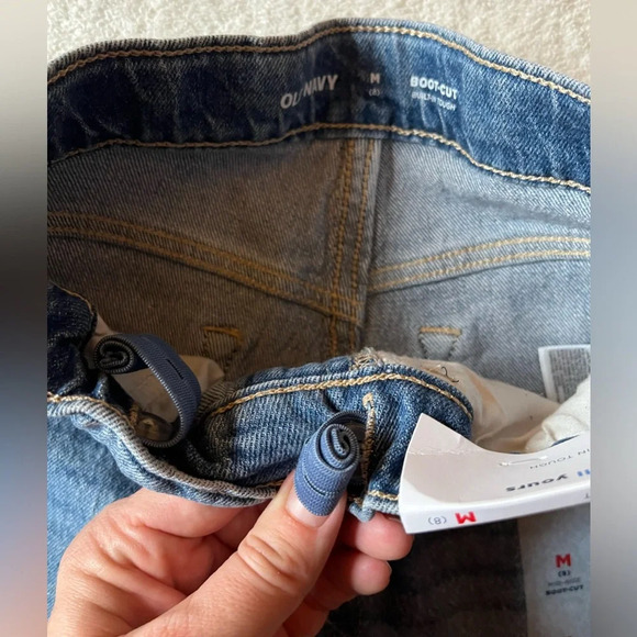 NWT Old Navy boot cut jeans, girls size 8 - Picture 2 of 5